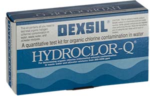 HydroClor® (ハイドロクロー) Q4000 廃水用有機塩素検査試薬キット